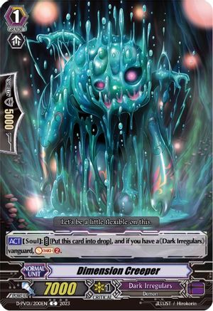 Dimension Creeper (D-PV01/200EN) [D-PV01: History Collection]