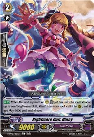 Nightmare Doll, Ginny (D-PV01/201EN) [D-PV01: History Collection]