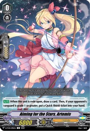 Aiming for the Stars, Artemis (D-PV01/295EN) [D-PV01: History Collection]