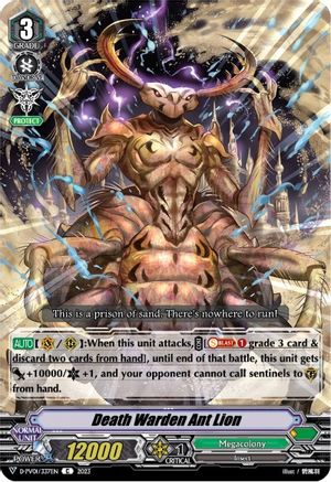 Death Warden Ant Lion (D-PV01/337EN) [D-PV01: History Collection]