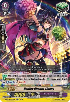 Dudley Cheers, Linsey (D-PV01/067EN) [D-PV01: History Collection]