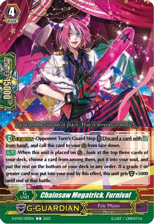 Chainsaw Megatrick, Furnival (D-PV01/093EN) [D-PV01: History Collection]
