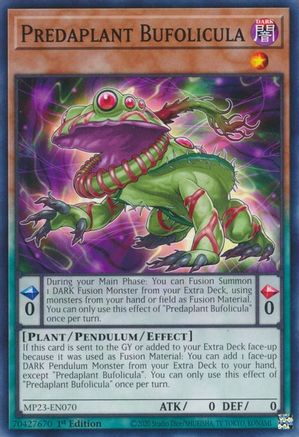 Predaplant Bufolicula [MP23-EN070] Common