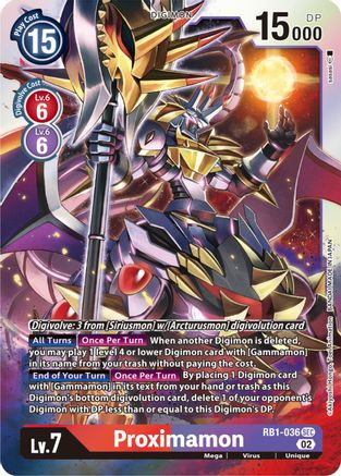 Proximamon [RB1-036] (Textured) [Resurgence Booster]