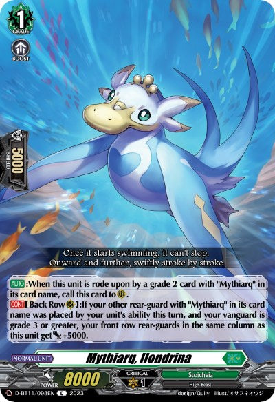 Mythiarq, Ilondrina (D-BT11/098EN) [Clash of the Heroes]