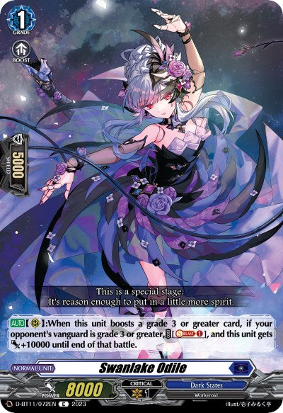 Swanlake Odile (D-BT11/072EN) [Clash of the Heroes]