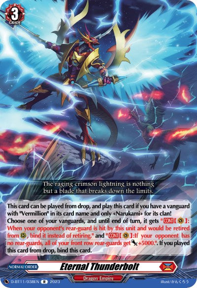 Eternal Thunderbolt (D-BT11/038EN) [Clash of the Heroes]