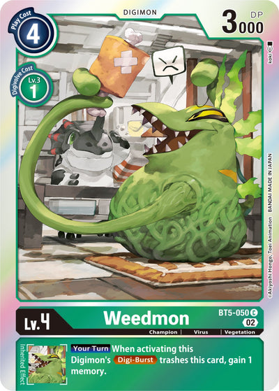 Weedmon [BT5-050] [Resurgence Booster]