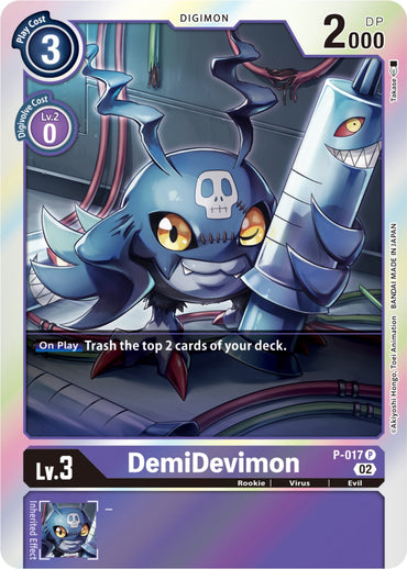 DemiDevimon [P-017] (Resurgence Booster Reprint) [Promotional Cards]