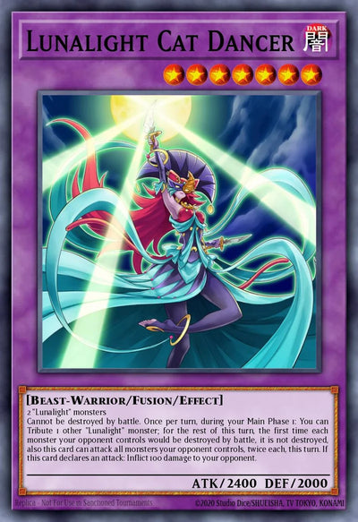 Lunalight Cat Dancer [LAVD-ENL30] Ultra Rare