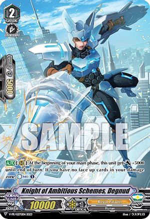 Knight of Ambitious Schemes, Degnud (V-PR/0270EN) [V Promo Cards]