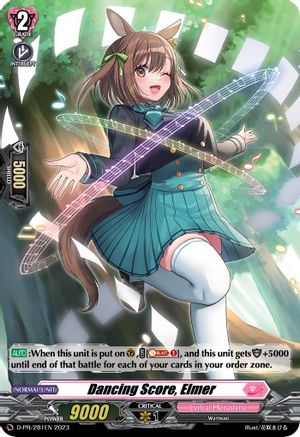 Dancing Score, Elmer (Foil) (D-PR/281) [D Promo Cards]