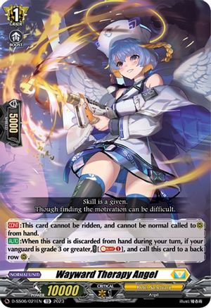 Wayward Therapy Angel (D-SS06/021EN) [Trial Deck 6: Resonance of Thunder Dragon]