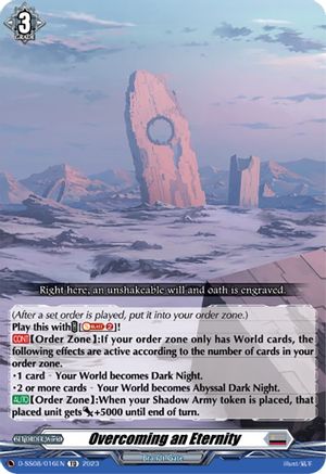 Overcoming an Eternity (D-SS08/016EN) [D-SS05: Festival Booster 2023]