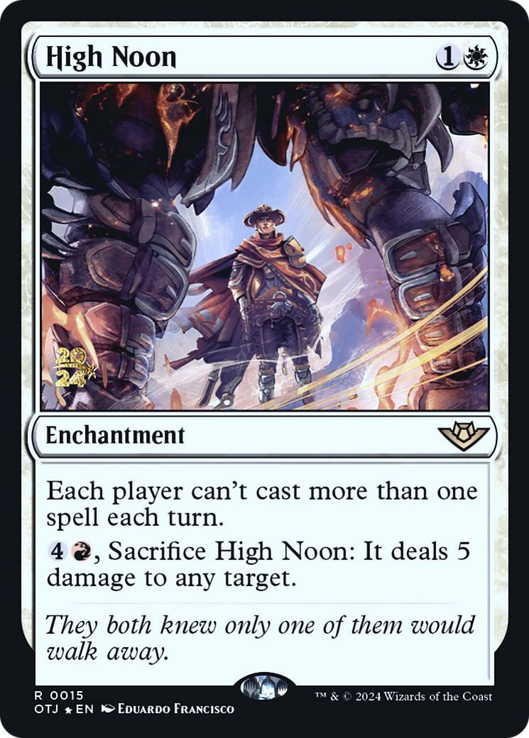 High Noon [Outlaws of Thunder Junction Prerelease Promos]
