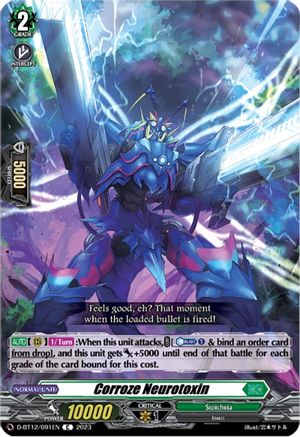 Corroze Neurotoxin (D-BT12/091EN) [Evenfall Onslaught]
