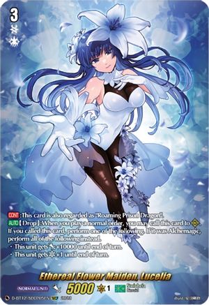 Ethereal Flower Maiden, Lucelia (D-BT12/SECP05EN) [Evenfall Onslaught]