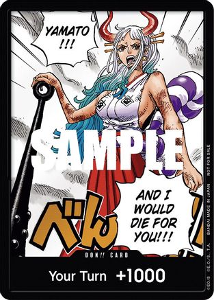 DON!! Card (Yamato) (1st Anniversary DON!! Card Pack) [One Piece Promotion Cards] DON!!