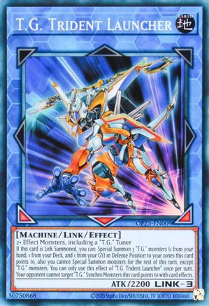 T.G. Trident Launcher [OP23-EN009] Super Rare