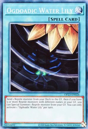 Ogdoadic Water Lily [OP23-EN026] Common