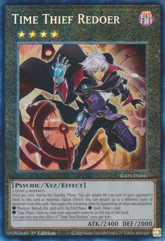 Time Thief Redoer [RA01-EN041] Prismatic Collector's Rare