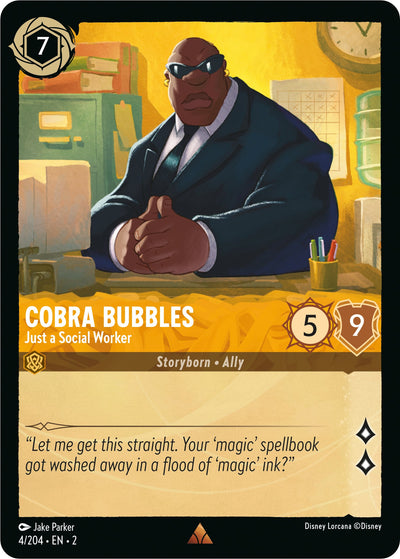 Cobra Bubbles - Just a Social Worker (4/204) [Rise of the Floodborn]