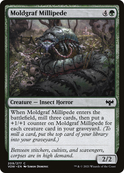 Moldgraf Millipede [Innistrad: Crimson Vow]