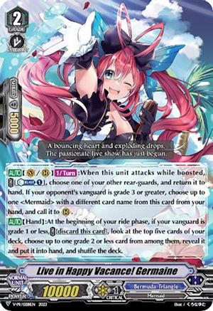 Live in Happy Vacance! Germaine (V-PR/0281) [V Promo Cards]