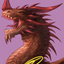 The Ur-Dragon // The Ur-Dragon (ACMM-061) - Commander Masters Art Series (Borderless) Foil