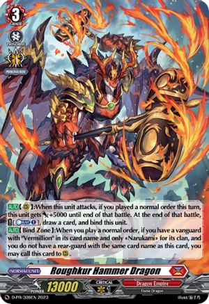 Roughkur Hammer Dragon (Foil) (D-PR/309EN) [D Promo Cards]