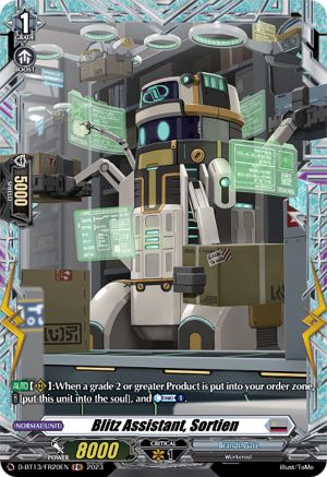Blitz Assistant, Sortien (FR) (D-BT13/FR20EN) [Flight of Chakrabarthi]