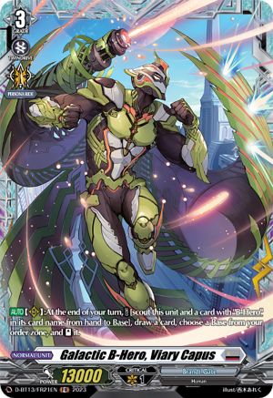 Galactic B-Hero, Viary Capus (FR) (D-BT13/FR21EN) [Flight of Chakrabarthi]