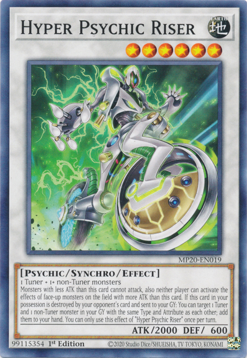 Hyper Psychic Riser [MP20-EN019] Common