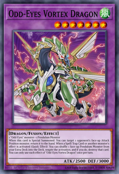Odd-Eyes Vortex Dragon [LAVD-ENO24] Ultra Rare