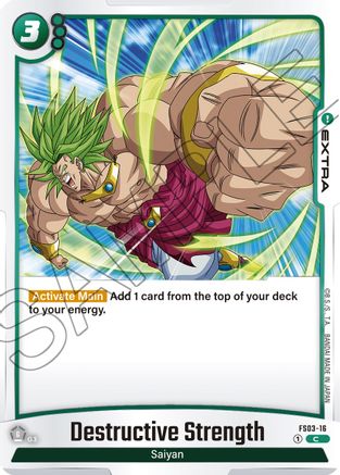 Destructive Strength [Starter Deck: Broly]