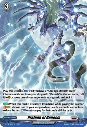 Prelude of Genesis (Foil) (D-PR/351EN) [D Promo Cards]