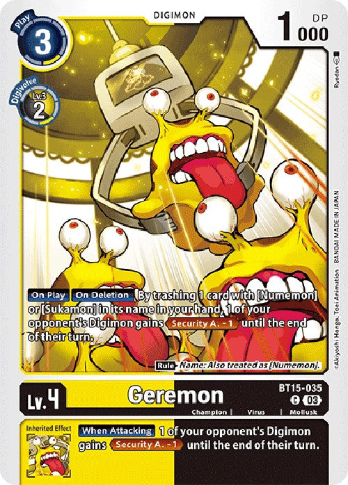 Geremon [BT15-035] [Exceed Apocalypse]