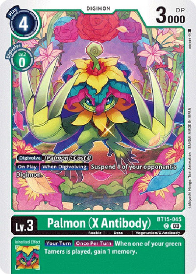 Palmon (X Antibody) [BT15-045] [Exceed Apocalypse]