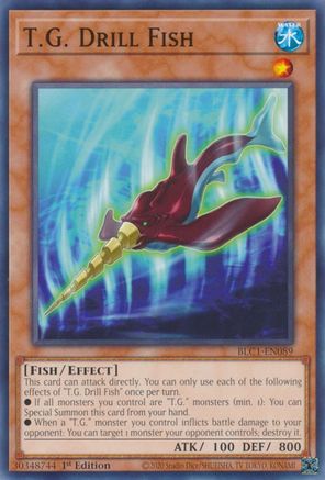 T.G. Drill Fish [BLC1-EN089] Common