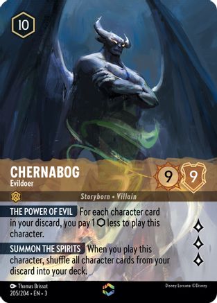 Chernabog - Evildoer (Enchanted) (205/204) [Into the Inklands]