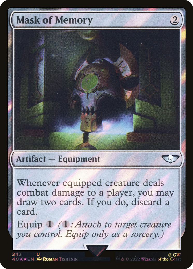 Mask of Memory (Surge Foil) [Warhammer 40,000]