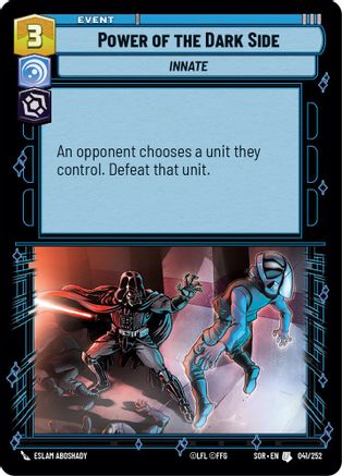 Power of the Dark Side (041/252) [Spark of Rebellion]