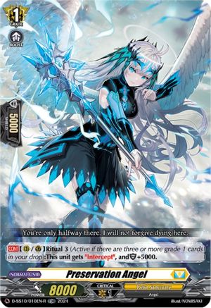 Preservation Angel (TDR) (D-SS10/010EN-R) [Stride Deckset -Luard-]