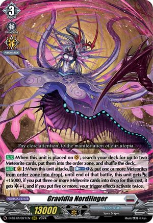 Gravidia Nordlinger (D-SS12/021EN) [Triple Drive]