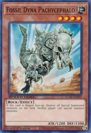Fossil Dyna Pachycephalo [SGX4-END02] Common