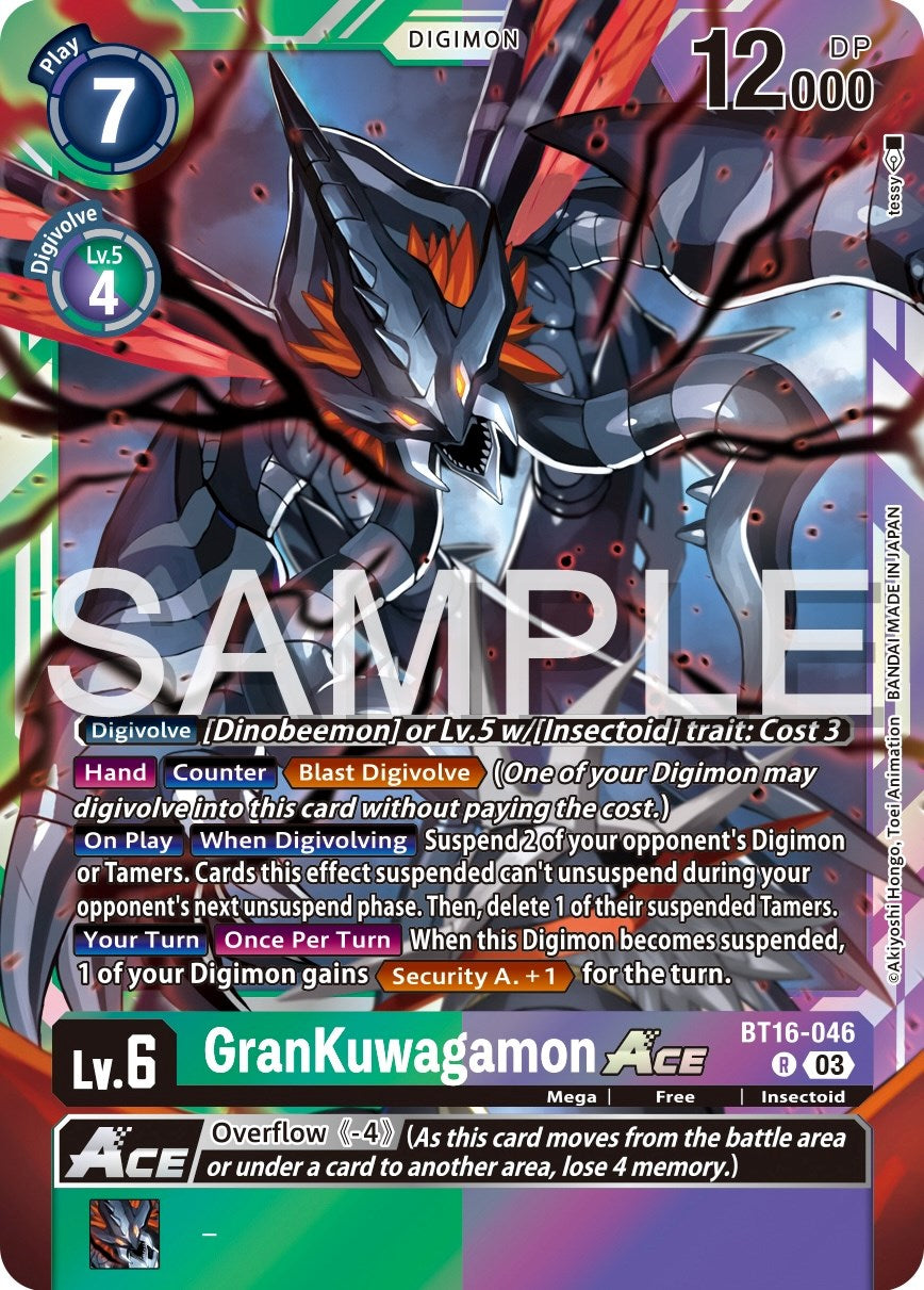 GranKuwagamon Ace [BT16-046] [Beginning Observer]