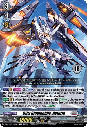 Blitz Gigamobile, Asturm (16) (DZ-TD03/001EN) [Start Up Trial Deck: Brandt Gate]