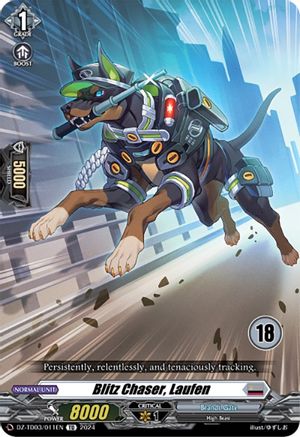 Blitz Chaser, Laufen (18) (DZ-TD03/011EN) [Start Up Trial Deck: Brandt Gate]