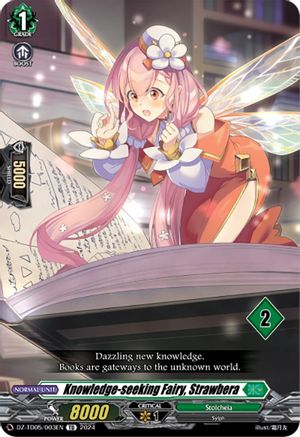 Knowledge-seeking Fairy, Strawbera (2) (DZ-TD05/003EN) [Start Up Trial Deck: Stoicheia]