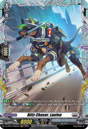 Blitz Chaser, Laufen (FR) (DZ-BT01/FR22EN) [Fated Clash]